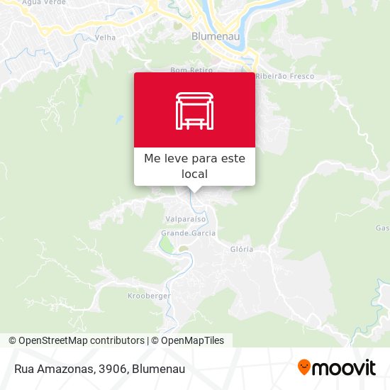 Rua Amazonas, 3906 mapa