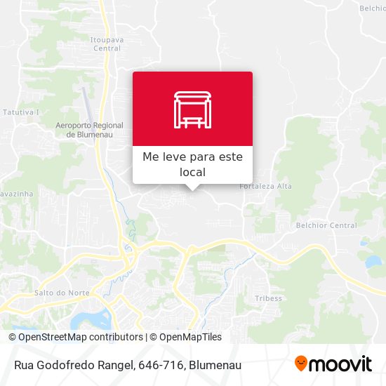 Rua Godofredo Rangel, 646-716 mapa