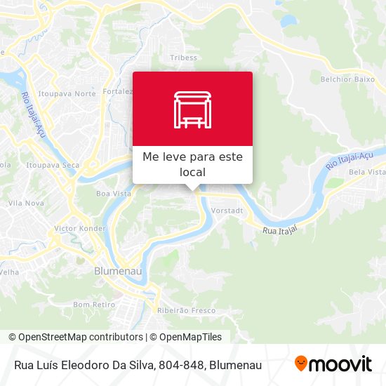 Rua Luís Eleodoro Da Silva, 804-848 mapa