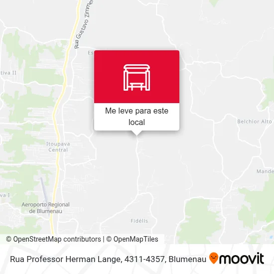Rua Professor Herman Lange, 4311-4357 mapa