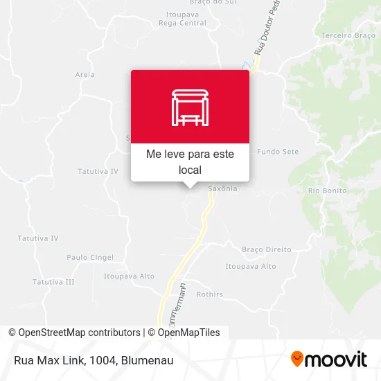 Rua Max Link, 1004 mapa