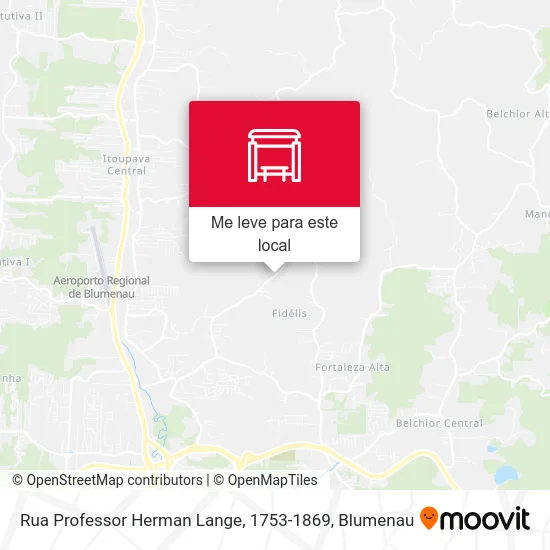 Rua Professor Herman Lange, 1753-1869 mapa