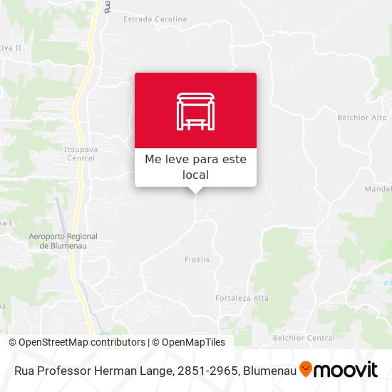 Rua Professor Herman Lange, 2851-2965 mapa
