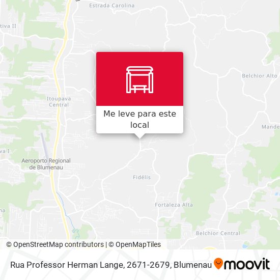 Rua Professor Herman Lange, 2671-2679 mapa