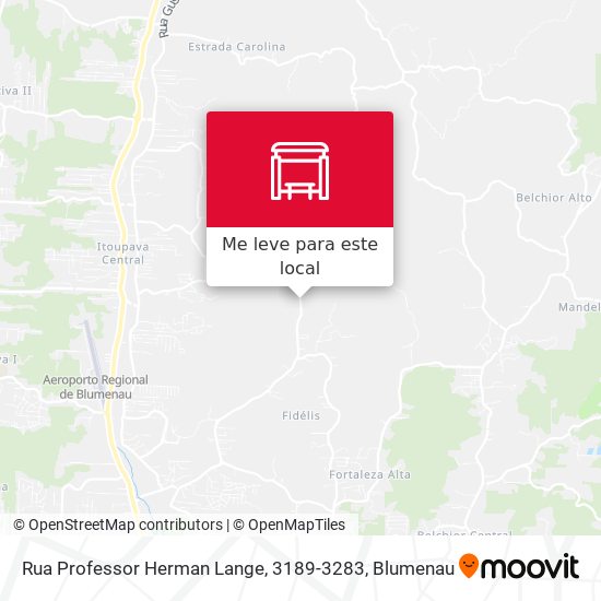 Rua Professor Herman Lange, 3189-3283 mapa