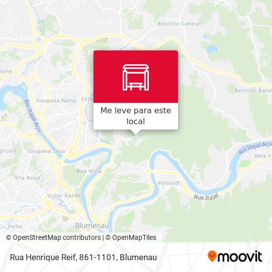 Rua Henrique Reif, 861-1101 mapa