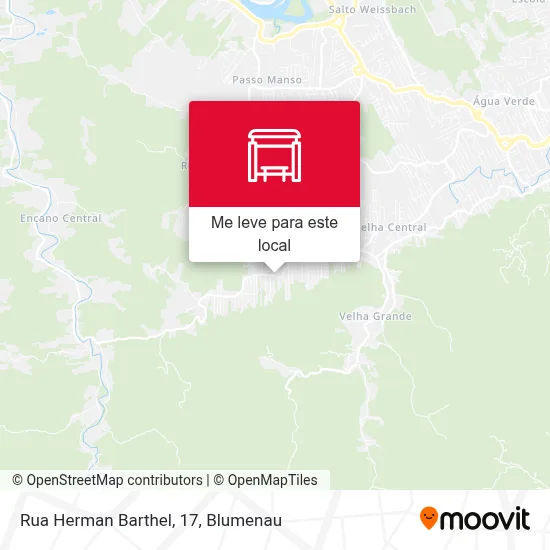 Rua Herman Barthel, 17 mapa