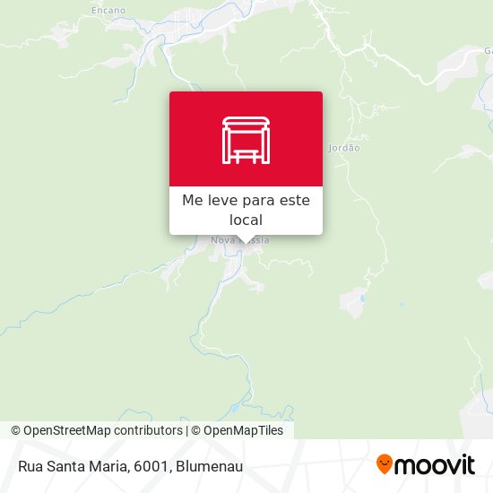Rua Santa Maria, 6001 mapa