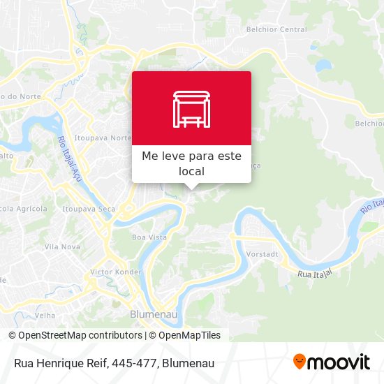 Rua Henrique Reif, 445-477 mapa