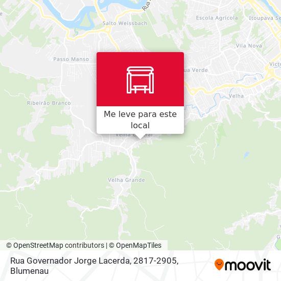 Rua Governador Jorge Lacerda, 2817-2905 mapa