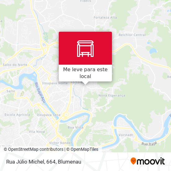 Rua Júlio Michel, 664 mapa