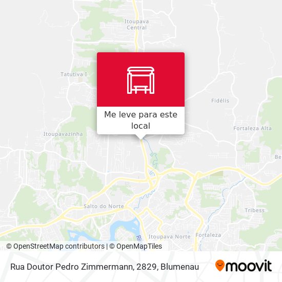 Rua Doutor Pedro Zimmermann, 2829 mapa