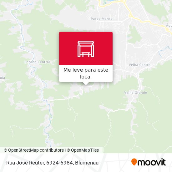 Rua José Reuter, 6924-6984 mapa