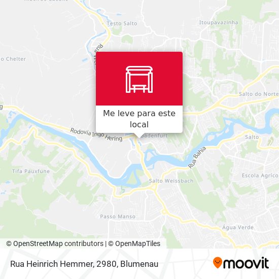 Rua Heinrich Hemmer, 2980 mapa