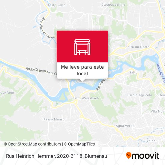 Rua Heinrich Hemmer, 2020-2118 mapa