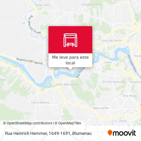 Rua Heinrich Hemmer, 1649-1691 mapa