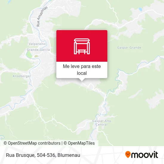 Rua Brusque, 504-536 mapa