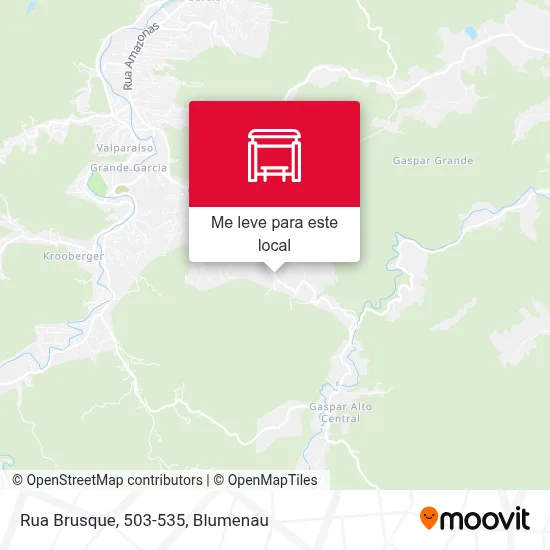 Rua Brusque, 503-535 mapa
