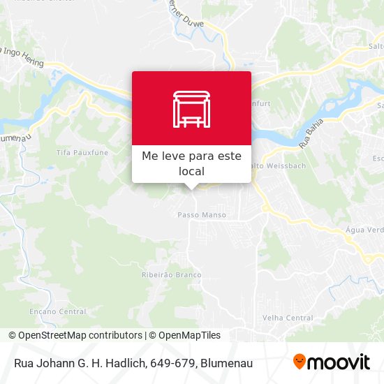 Rua Johann G. H. Hadlich, 649-679 mapa