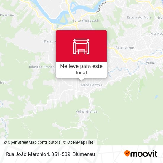 Rua João Marchiori, 351-539 mapa