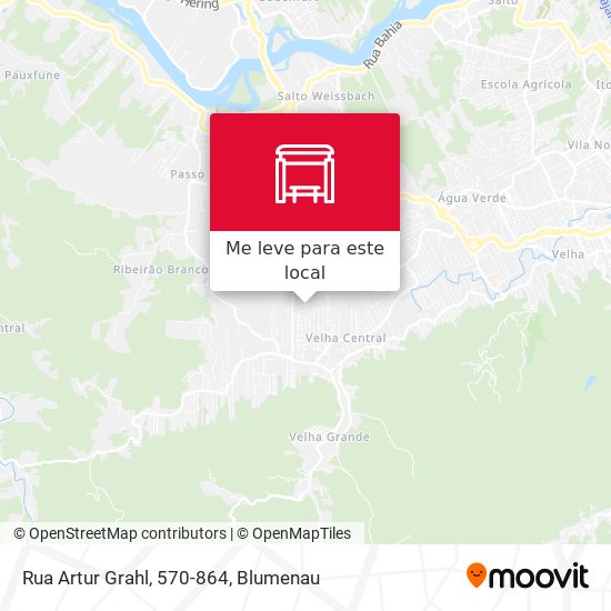 Rua Artur Grahl, 570-864 mapa