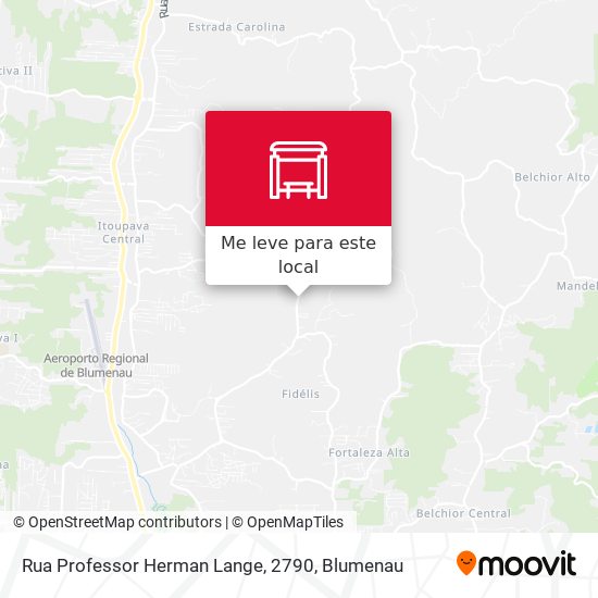 Rua Professor Herman Lange, 2790 mapa