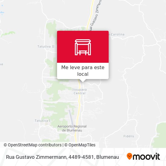 Rua Gustavo Zimmermann, 4489-4581 mapa