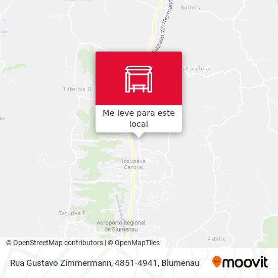 Rua Gustavo Zimmermann, 4851-4941 mapa