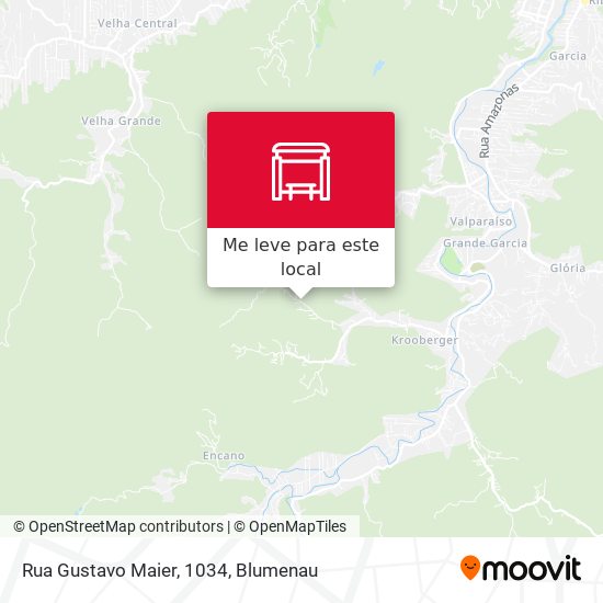 Rua Gustavo Maier, 1034 mapa