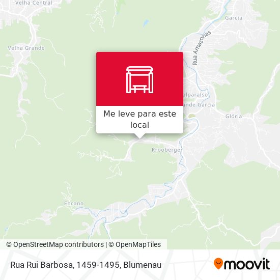 Rua Rui Barbosa, 1459-1495 mapa