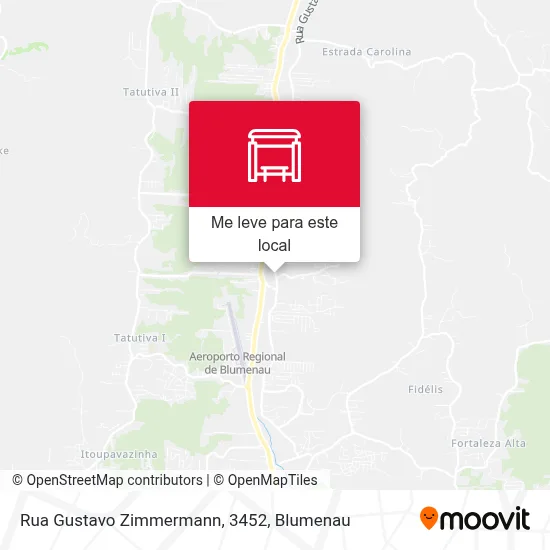 Rua Gustavo Zimmermann, 3452 mapa