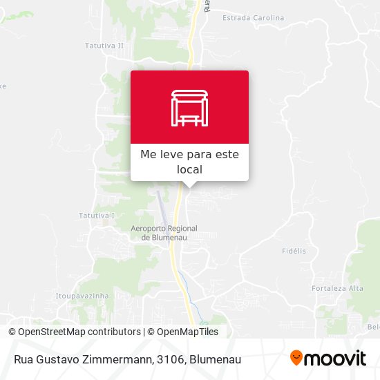 Rua Gustavo Zimmermann, 3106 mapa