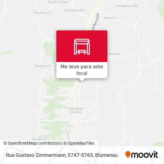 Rua Gustavo Zimmermann, 5747-5765 mapa