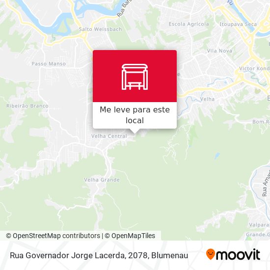 Rua Governador Jorge Lacerda, 2078 mapa