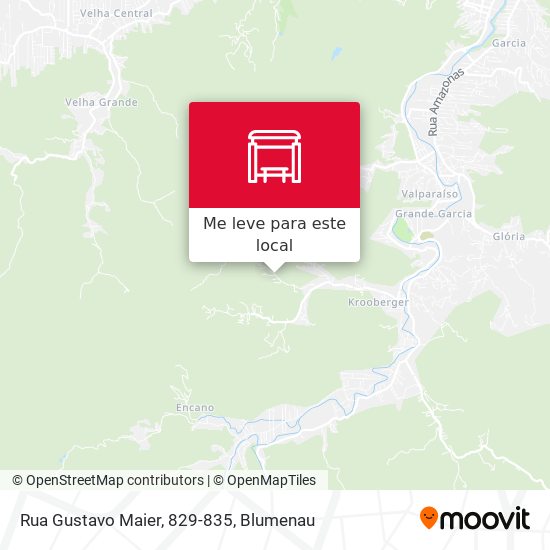 Rua Gustavo Maier, 829-835 mapa