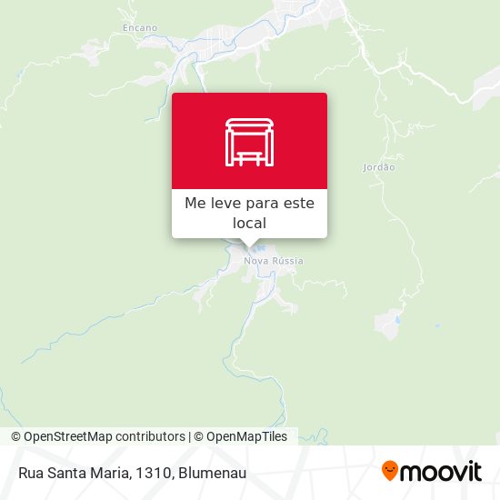 Rua Santa Maria, 1310 mapa