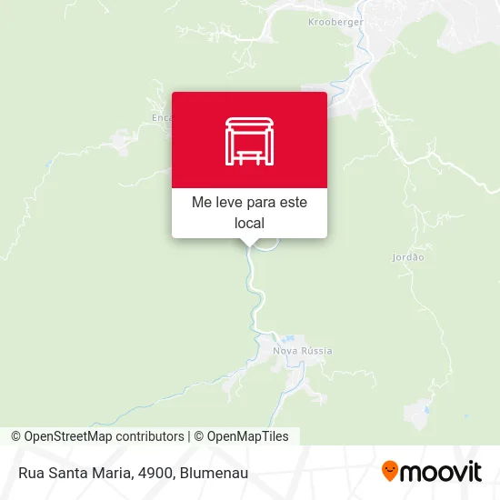 Rua Santa Maria, 4900 mapa
