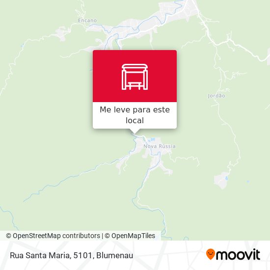 Rua Santa Maria, 5101 mapa