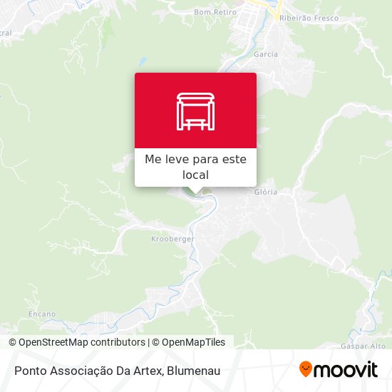 Ponto Associação Da Artex mapa