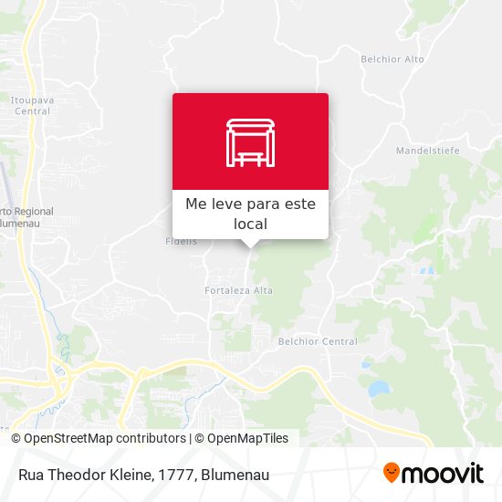 Rua Theodor Kleine, 1777 mapa