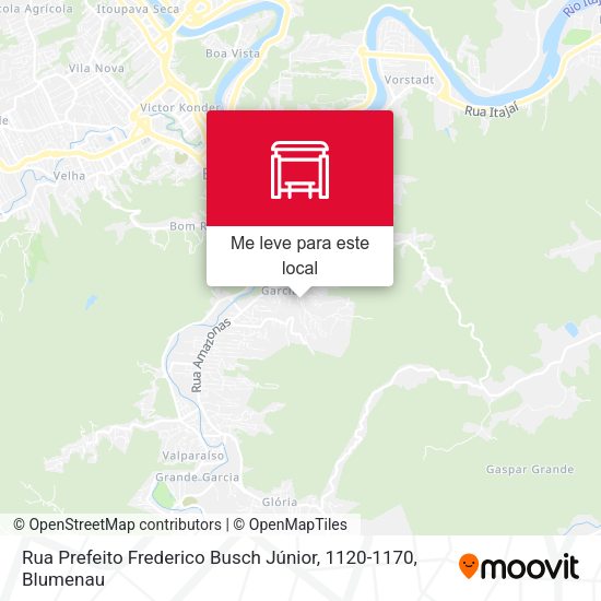 Rua Prefeito Frederico Busch Júnior, 1120-1170 mapa