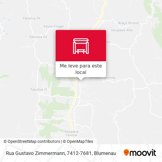Rua Gustavo Zimmermann, 7412-7681 mapa