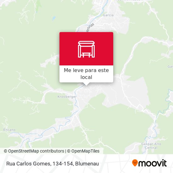 Rua Carlos Gomes, 134-154 mapa