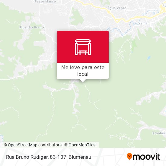 Rua Bruno Rudiger, 83-107 mapa