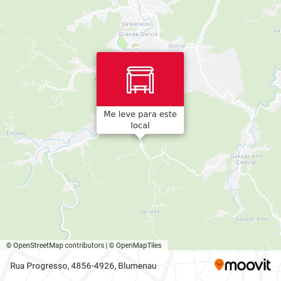 Rua Progresso, 4856-4926 mapa