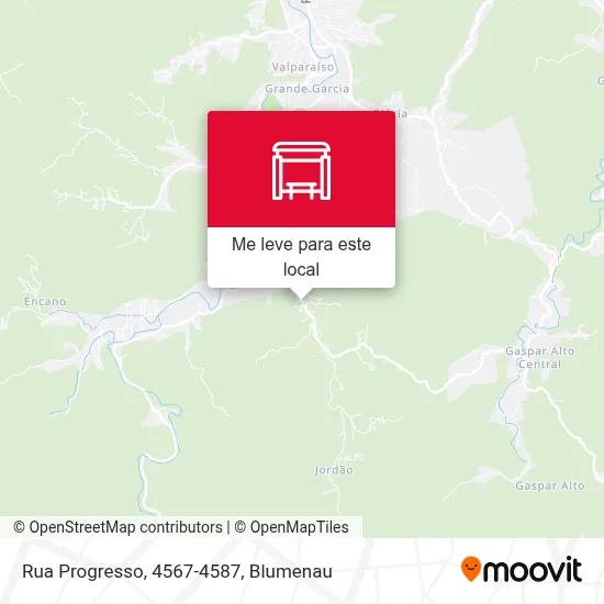 Rua Progresso, 4567-4587 mapa