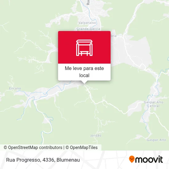 Rua Progresso, 4336 mapa
