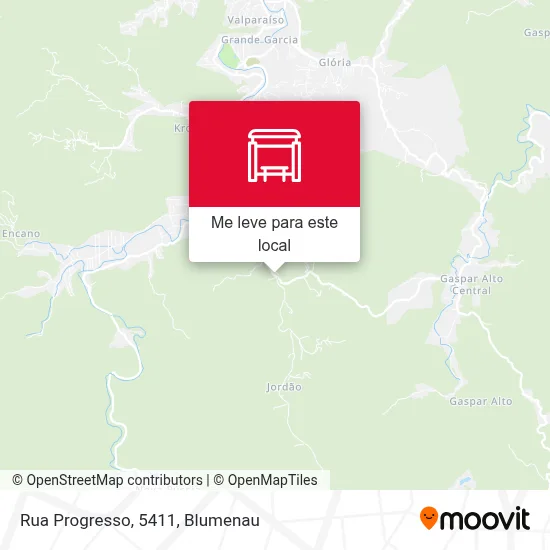 Rua Progresso, 5411 mapa