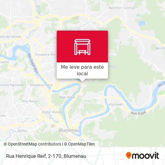 Rua Henrique Reif, 2-170 mapa