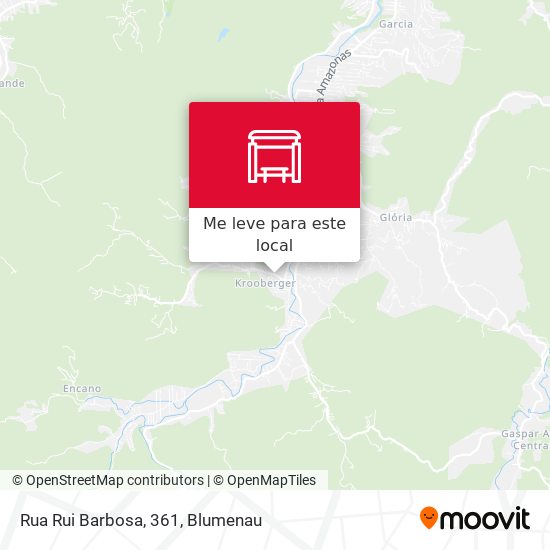 Rua Rui Barbosa, 361 mapa